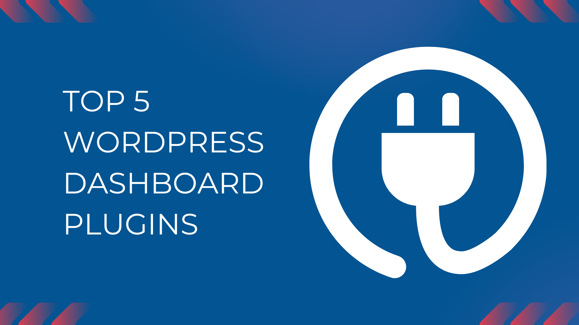 Wordpress dashboard plugins